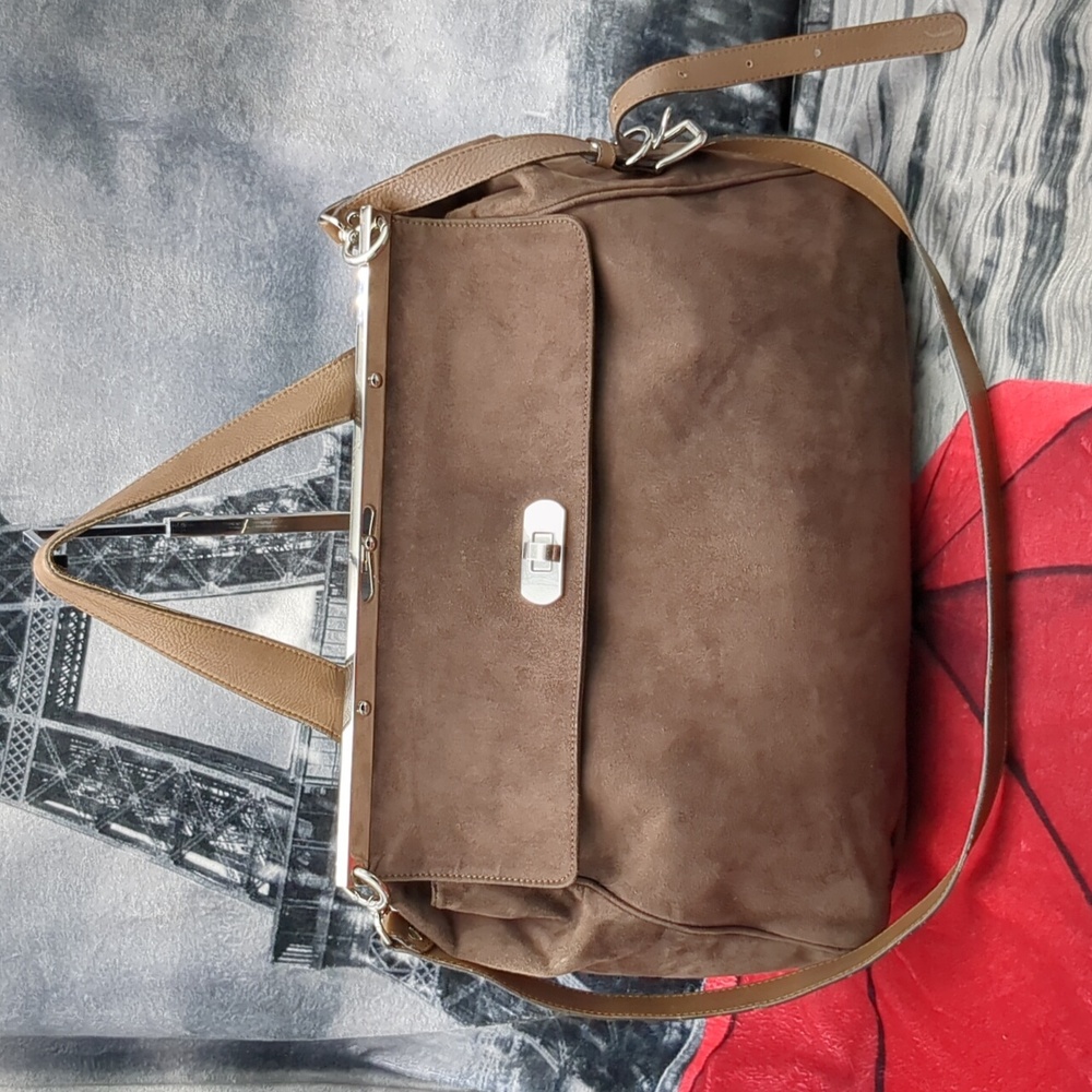 Marni Large Suede Bag